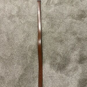 Steve Madden Reversible Black/Brown Leather Belt